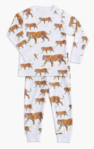 Elle Vee Organic Tiger March 2Pc Pajamas
