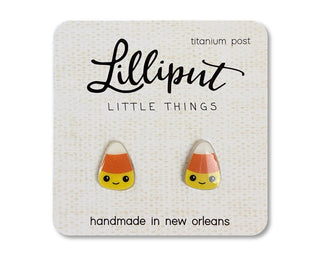 Lilliput Little Things Earrings - Candy Corn