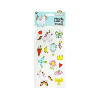 Magic Puffy Glitter Unicorn Stickers