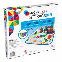 Magna-Tiles Storage Bin with Interactive Play Mat