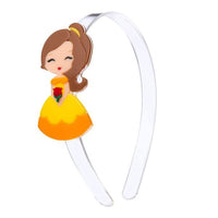 Acrylic Headband - Princess Belle
