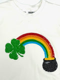 Belle Cher Pot of Gold/Rainbow Sequin Tee
