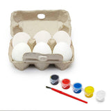 Egg-cellent Set of 6 Wooden Eggs Paint Kit