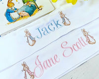 Preorder: Customized Easter Monogrammed Pillowcase