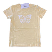 Blended Spirit Yellow Butterfly S/S Tee