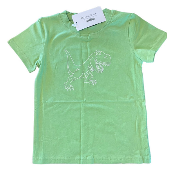 Blended Spirit Green T-Rex Dinosaur S/S Tee
