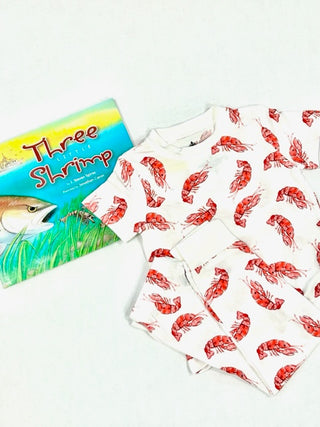 Belle Cher Crawfish Bamboo 2Pc Pajamas