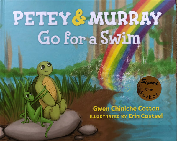 Petey & Murray Go For A Swim
