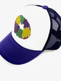 Azarhia Mardi Gras King Cake Trucker Hat