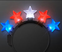 Light Up Stars Patriotic Headband