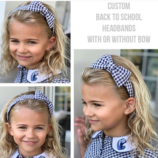 PRE-ORDER: School Uniform Plaid Headbands