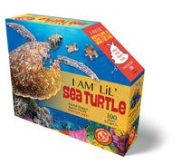I am Lil Sea Turtle Jigsaw Puzzle