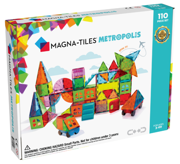 110Pc Magna-Tiles Metropolis