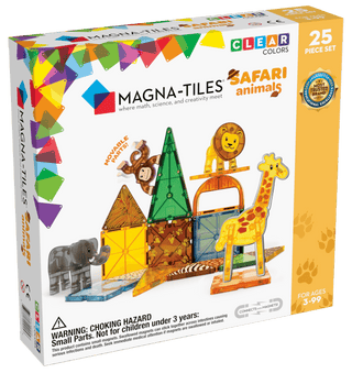 Magna-Tiles Safari Animals 25 Piece Set
