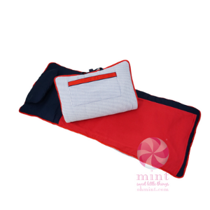 Mint Seersucker Napmat
