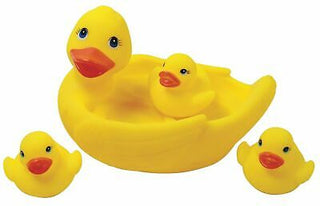 Tubby Scrubby Duck Family Bath Toys