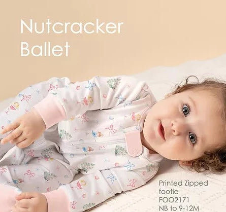Baby Club Chic Nutcracker Ballet Footie