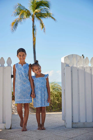 Little English Coastal Floral Chelsea Sundress