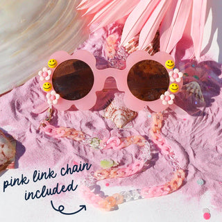 Smiles for Miles Sunglasses & Chain