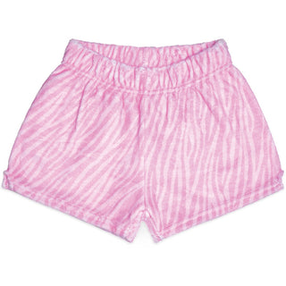 iScream Pink Zebra Plush Shorts