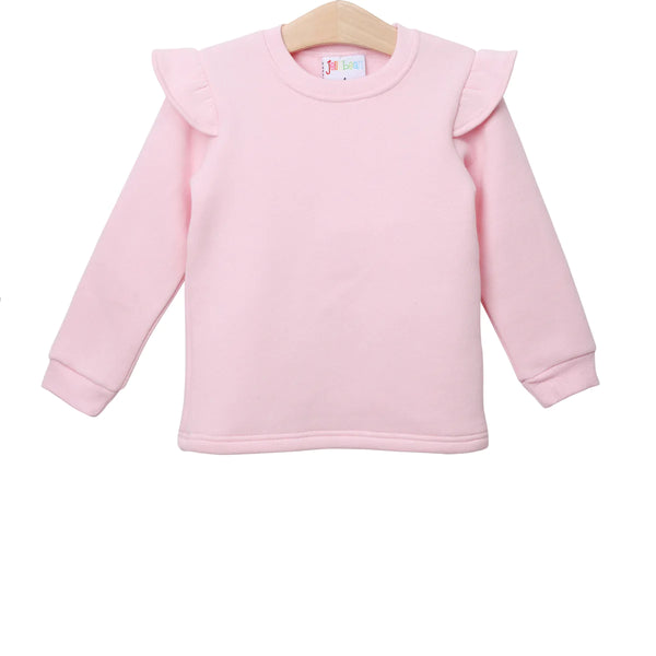 Jelly Bean by Smock Candy Pink Ruffled Sweatshirt