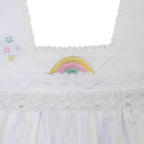 Powell Craft White Cotton Ophelia Unicorn Night Gown