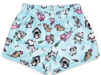 Puppy Dog Plush Shorts