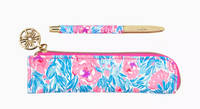 Lilly Pulitzer Pouch and Pen Set