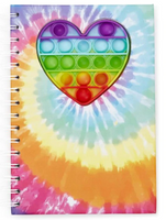 Heart Rainbow Popper Journal
