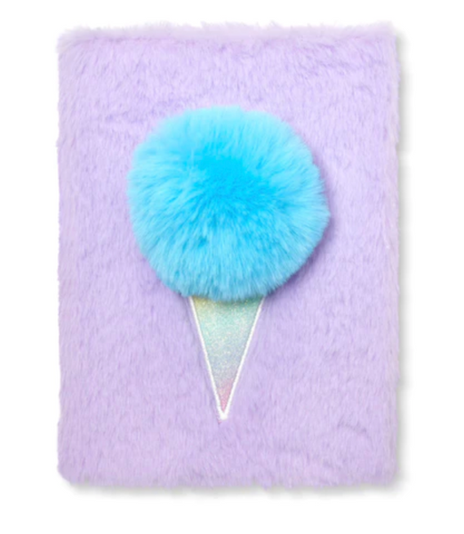 Furry Cotton Candy Journal