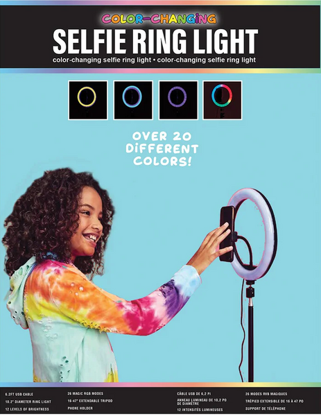 Color Changing Selfie Light
