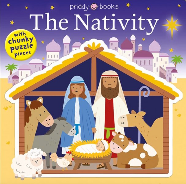 The Nativity Board Book with Chunky Puzzle Pieces