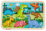 Janod Dinosaur 3D Chunky Wooden Puzzle