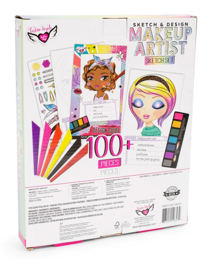 Fashion Angels Makeup Sketch Set Saubhaya Makeup