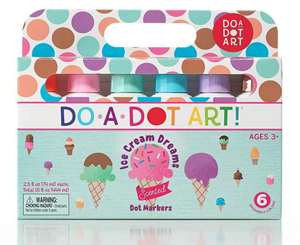 Do A Dot Art! Markers 6-Pack Ice Cream Dreams Washable Paint Markers