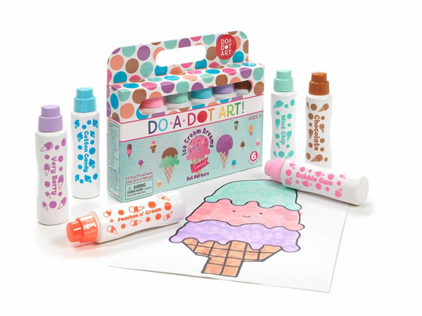 Do A Dot Art! Markers 5-Pack Shimmer Washable Paint Markers, The Original  Dot Marker 