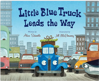 Little Blue Truck Leads the Way Hardcover