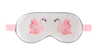 Satin Eye Mask in Zipper Pouch - Assorted