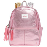 State Backpack - Kane Kids Travel - Pink/Silver/Gold Metallic