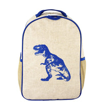 Blue T-Rex Dinosaur Toddler Backpack