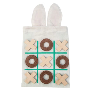 Tenderleaf Wooden Bunny Tic Tac Toe