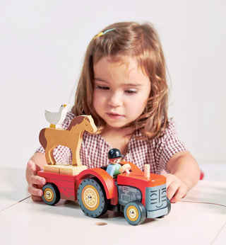 Wooden Farmyard Tractor