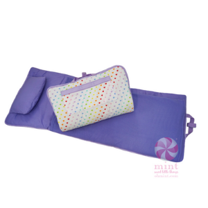 Mint Seersucker Napmat