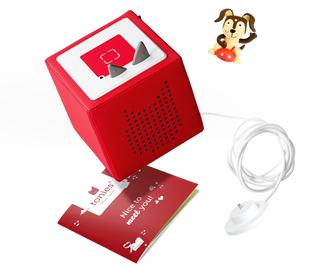 Toniebox Playtime Puppy Starter Set- Red