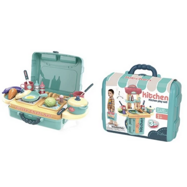 Little Kitchen Playset in Carry Case