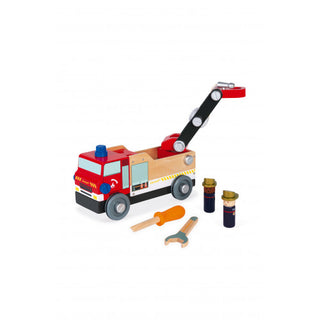 Brico Kids Wooden DIY Fire Engine