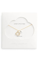Estella Bartlett Gold/Silver Double Heart Charm Necklace