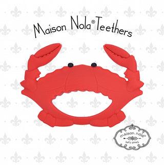 Maison NOLA Silicone Crab Teether