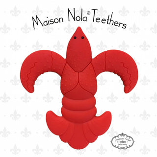 Maison NOLA Silicone  Crawfish Teether