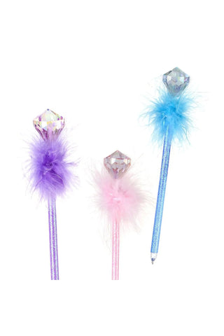 Great Pretenders Diamond Gem Fluffy Pens